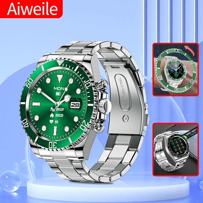 Korean Luxury Lifestyle - Aiweile-AW12 relógio inteligente de luxo para