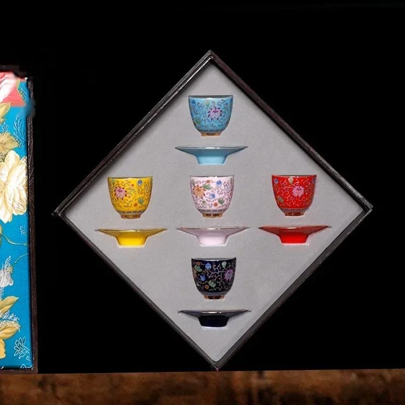 Celadon Ceramic Cup - Xícara de Chá Cerâmica Esmaltada Estilo