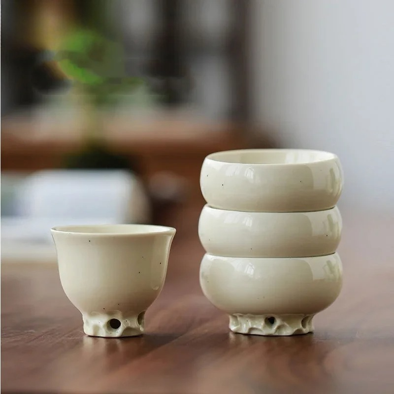 Celadon Ceramic Cup - Conjunto de Chá Kung Fu Artesanal