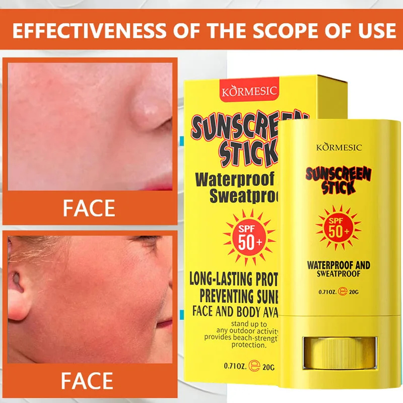 1/3/5 pçs protetor solar creme - Sunstick Korean Spf avaliação e preço