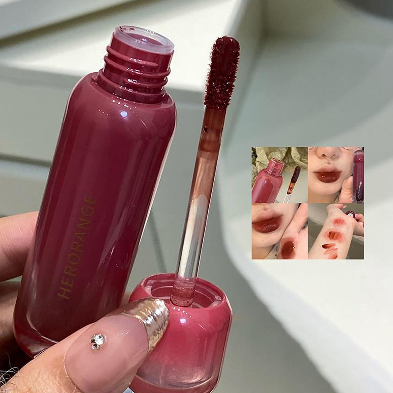 HERORANGE Lip Glaze Mirror Wat - Lip Tint Korean avaliação e preço