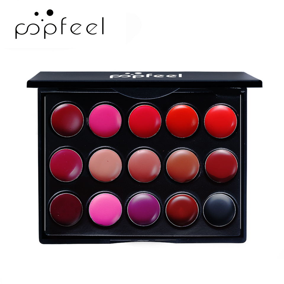 Popfeel15 cores conjunto de pa - Lip Tint Korean avaliação e preço