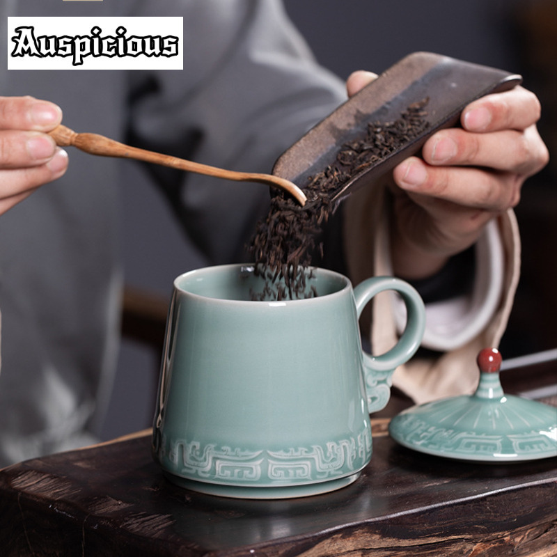 395ml longquan celadon bronze  - Celadon Ceramic Cup avaliação e preço