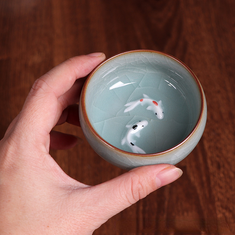 Conjunto de Chá de Porcelana C - Celadon Ceramic Cup avaliação e preço