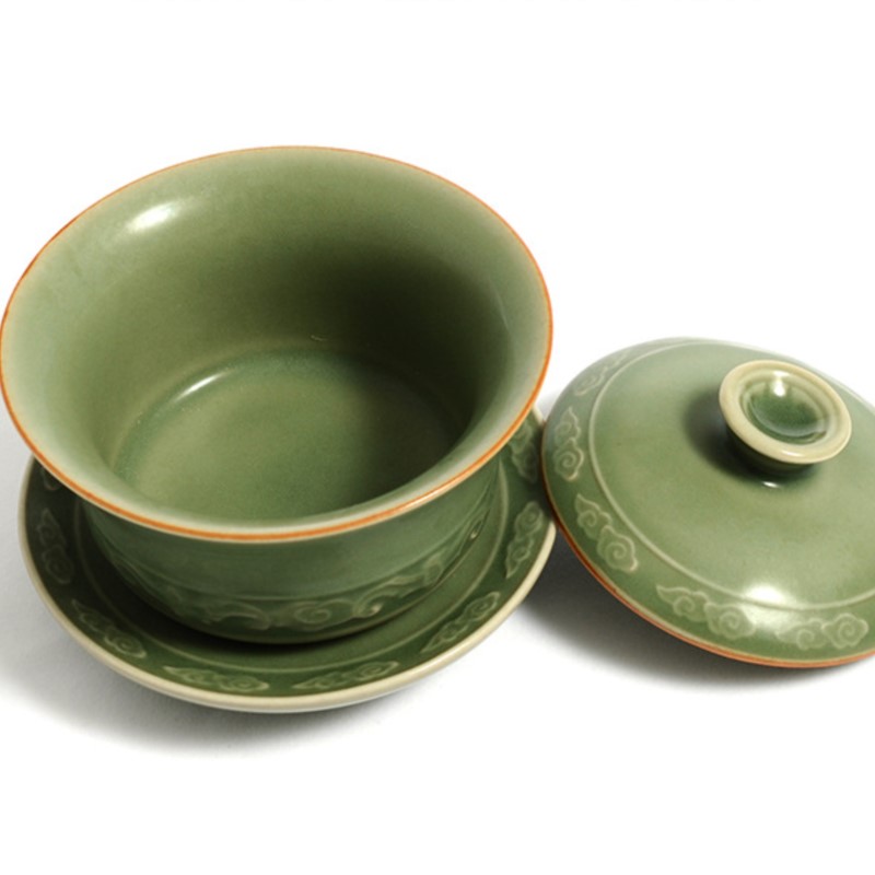 Gaiwan de Cerâmica Celadon de  - Celadon Ceramic Cup avaliação e preço