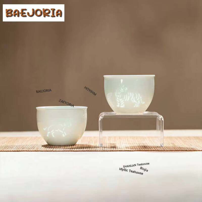 Conjunto de Xícaras de Chá Art - Celadon Ceramic Cup avaliação e preço