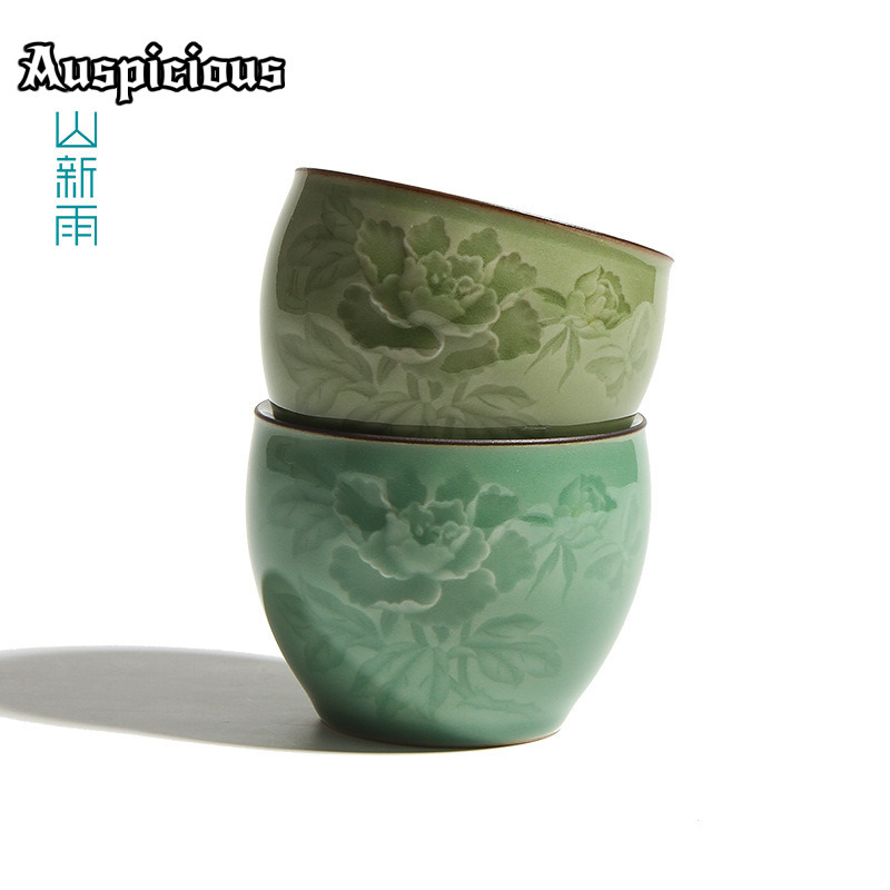 120ml artesanal longquan celad - Celadon Ceramic Cup avaliação e preço