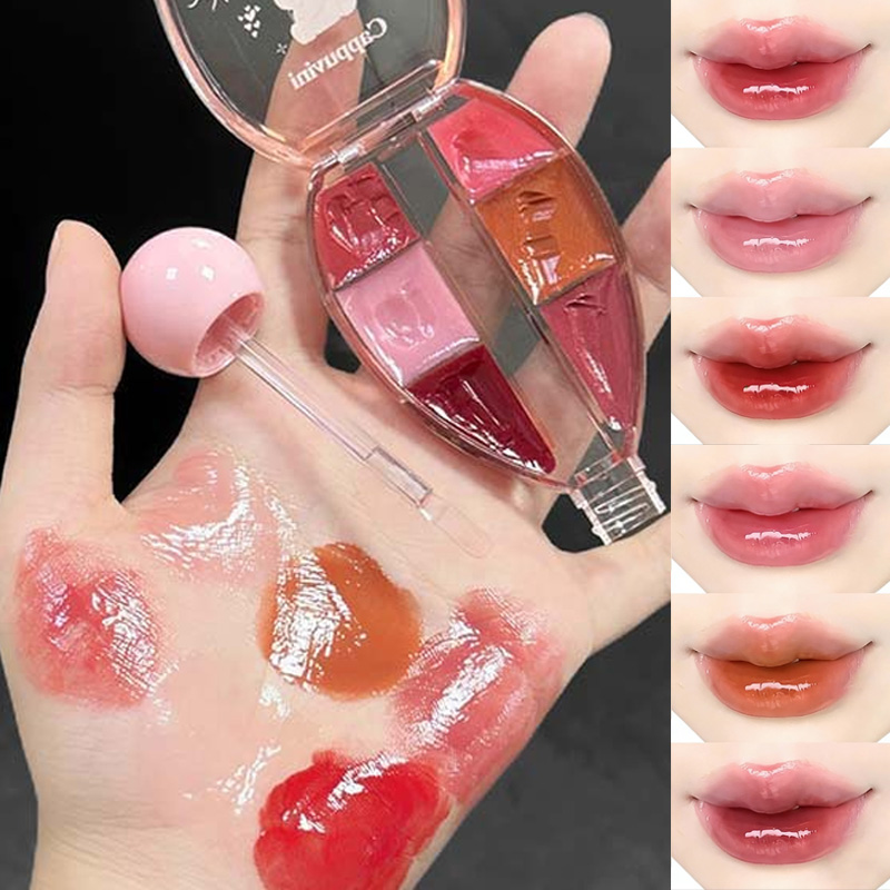 Paleta de Gloss Labial Espelha - Lip Tint Korean avaliação e preço