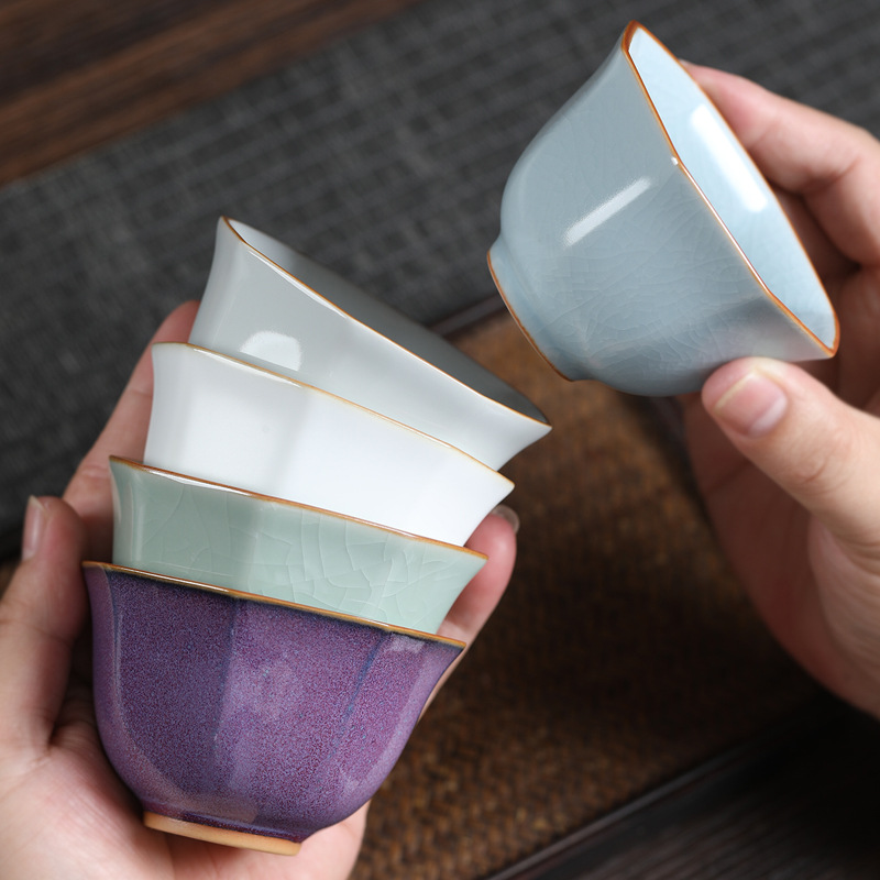 Cinco fornos famosos 5 xícaras - Celadon Ceramic Cup avaliação e preço