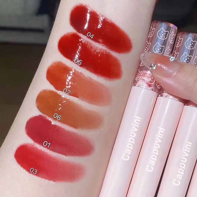 Brilho Labial Coreano Vermelho - Lip Tint Korean avaliação e preço