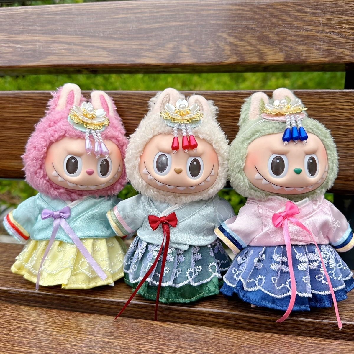 17cm labubu v1v2v3 pingente bo - Traditional Korean Lifestyle avaliação e preço