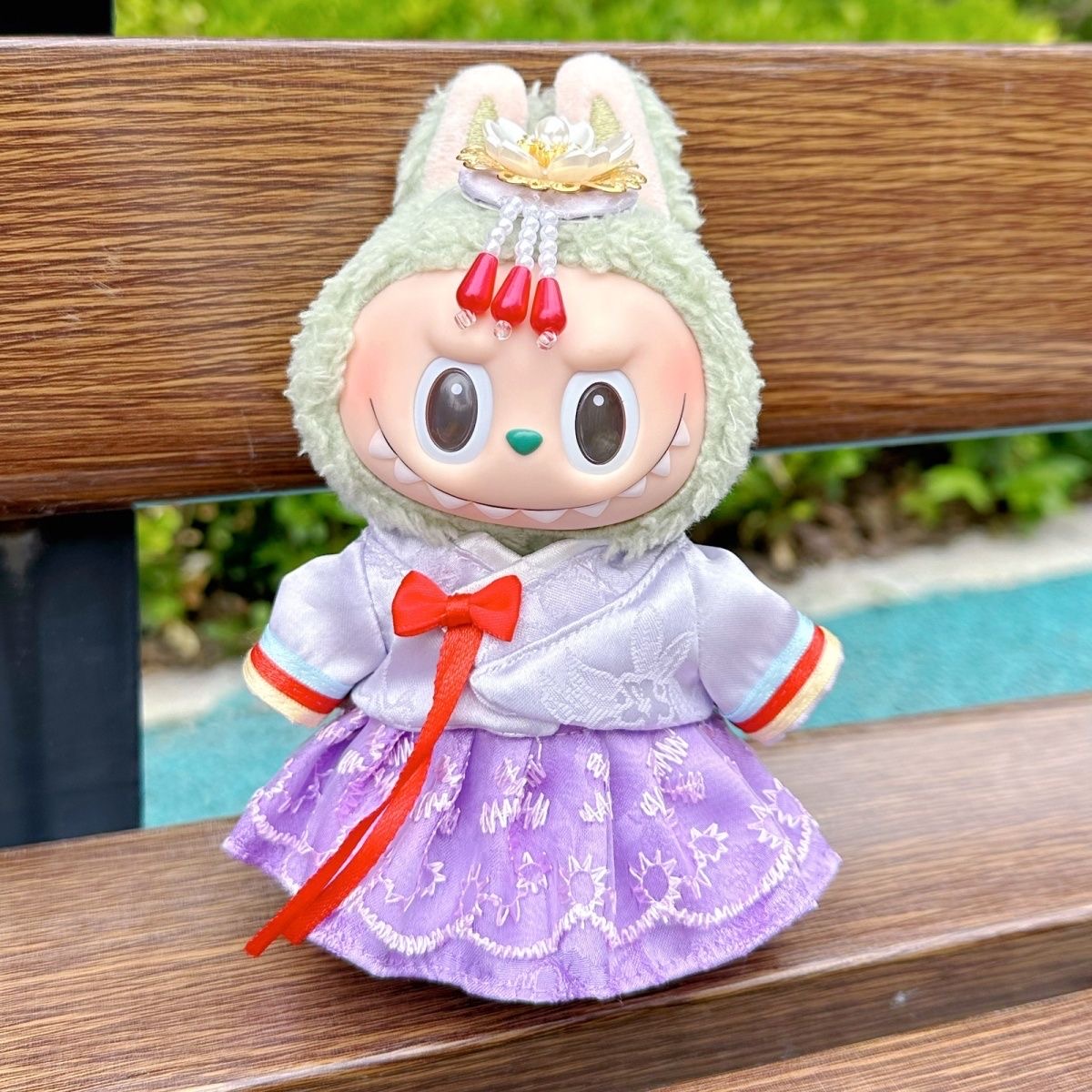 17cm labubu v1v2v3 pingente bo - Traditional Korean Lifestyle avaliação e preço