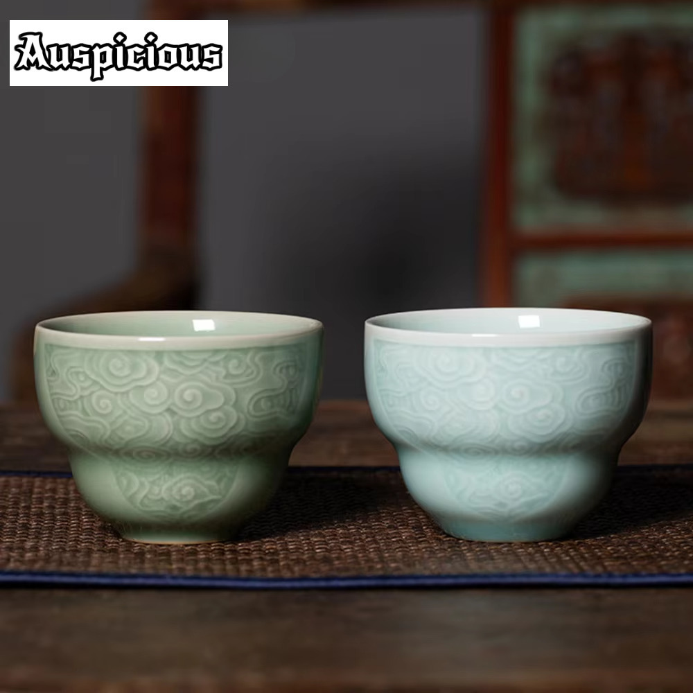Handmade Longquan Celadon Tea  - Celadon Ceramic Cup avaliação e preço