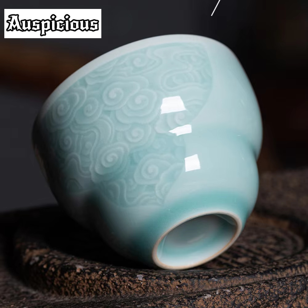 Handmade Longquan Celadon Tea  - Celadon Ceramic Cup avaliação e preço