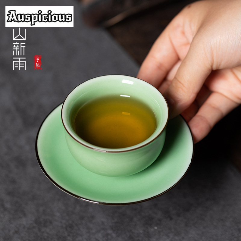 Chávena Longquan Celadon, eleg - Celadon Ceramic Cup avaliação e preço