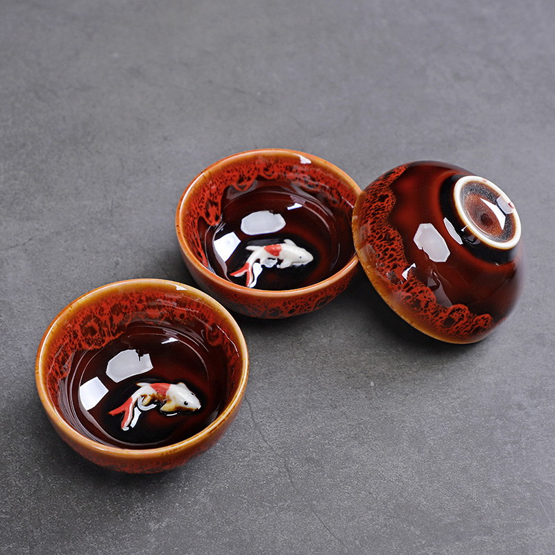 Peixe Celadon Xícara bonito, c - Celadon Ceramic Cup avaliação e preço